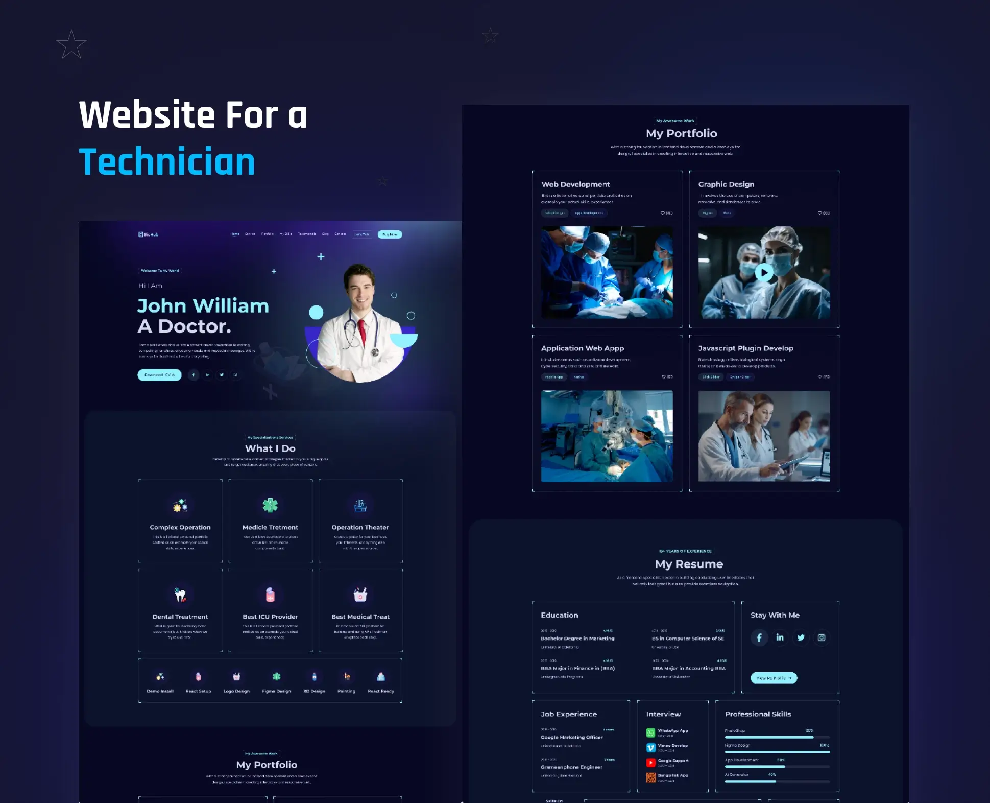 With Composition API, we define a component's logic using