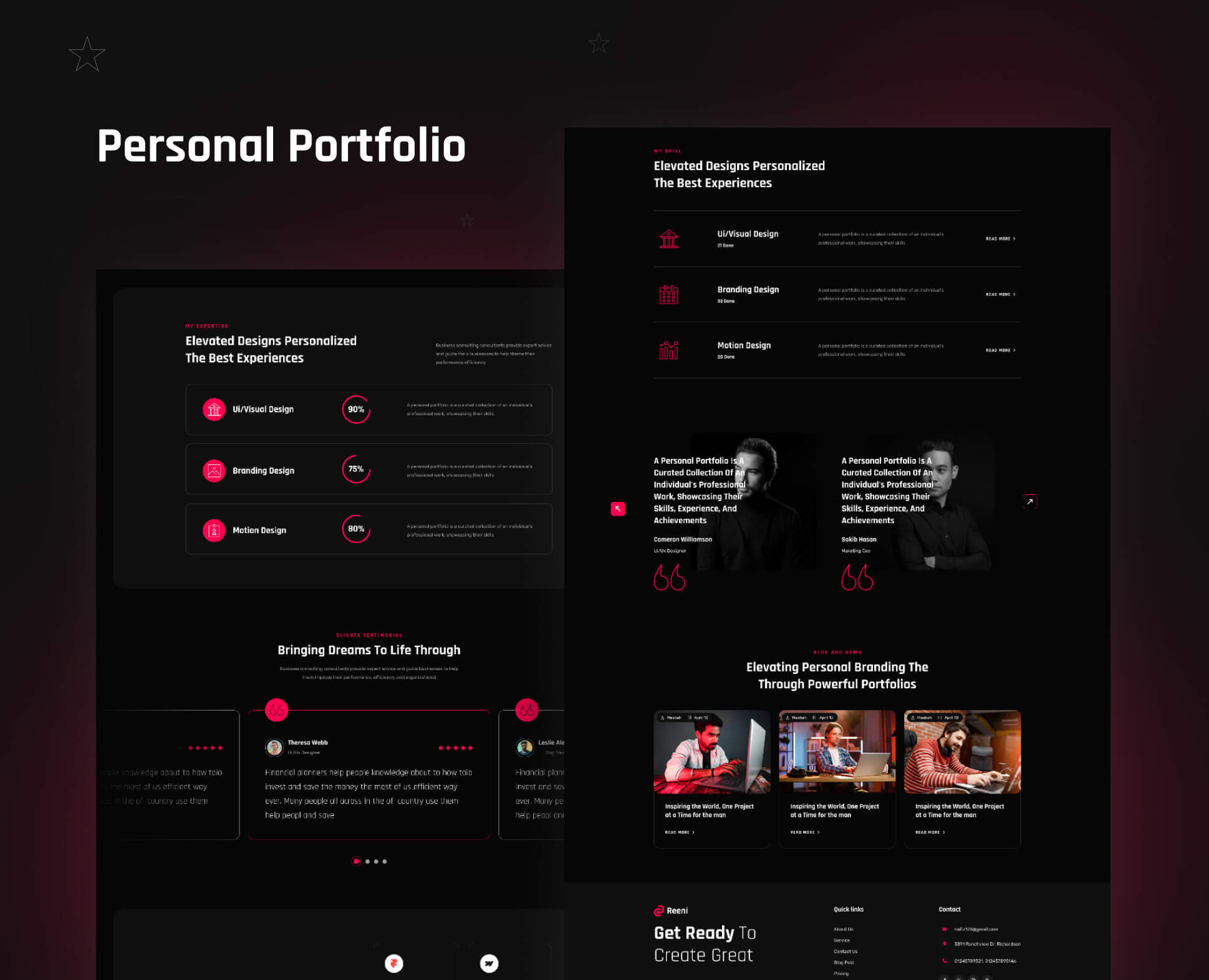 With Composition API, we define a component's logic using